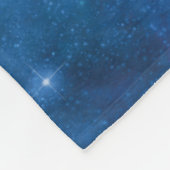 Libra Zodiac Sign Watercolor Design Fleecedecke (Ecke)