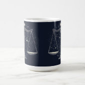 Libra Zodiac Signikon mit Balanced Scales Kaffeetasse (Mittel)
