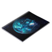 Libra Zodiac Spiral Notebook Notizblock (Linke Seite)