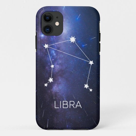 Libra Zodiac Star Sign Case-Mate iPhone Case (Rückseite)