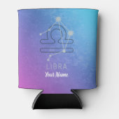 Libra Zodiac Star Sign Horoskop Constellation Dosenkühler (Vorderseite)