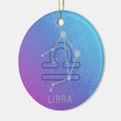 Libra Zodiac Star Sign Horoskop Constellation Keramik Ornament (Links)