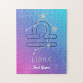 Libra Zodiac Star Sign Horoskop Constellation Puzzle (Vertikal)