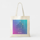 Libra Zodiac Star Sign Horoskop Constellation Tragetasche (Rückseite)