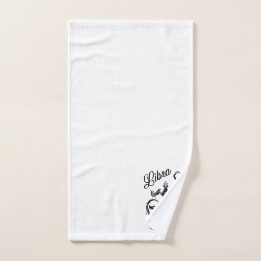 Libra Zodiac-Symbol Badhandtuch Set (Handtuch)