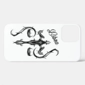 Libra Zodiac-Symbol Case-Mate iPhone Hülle (Rückseite (Horizontal))