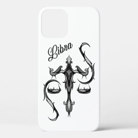 Libra Zodiac-Symbol Case-Mate iPhone Hülle (Rückseite)