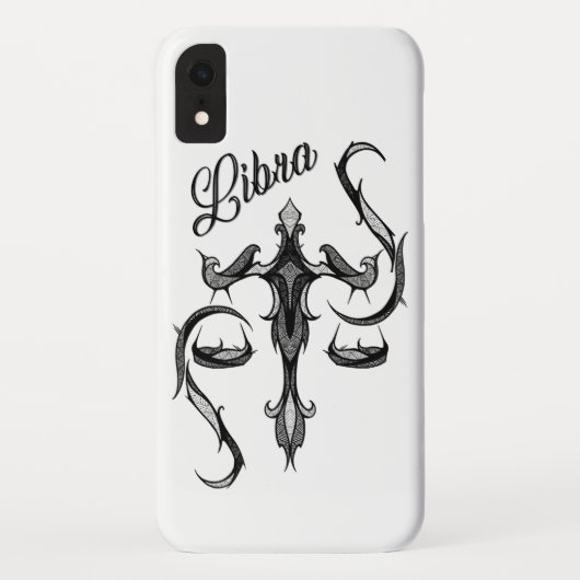 Libra Zodiac-Symbol Case-Mate iPhone Hülle (Rückseite)