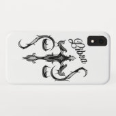 Libra Zodiac-Symbol Case-Mate iPhone Hülle (Rückseite (Horizontal))