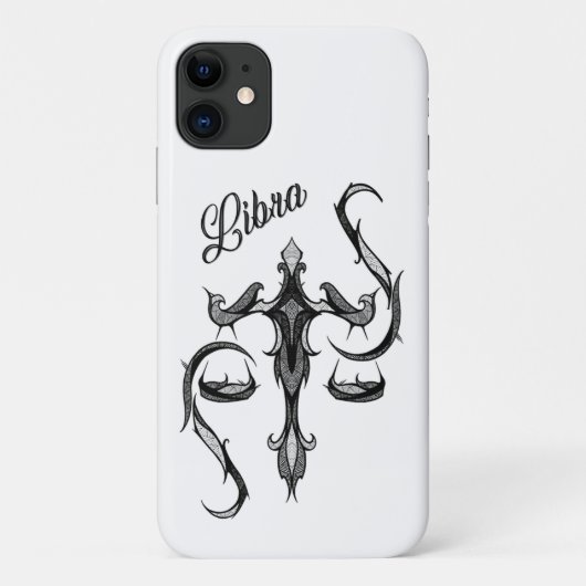 Libra Zodiac-Symbol Case-Mate iPhone Hülle (Rückseite)