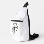Libra Zodiac-Symbol Crossbody Bag (Rechte Ecke)