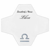 Libra Zodiac Symbol Element von Kenneth Yoncich Fußball (Flach)