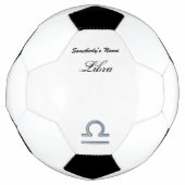 Libra Zodiac Symbol Element von Kenneth Yoncich Fußball (Vorderseite)