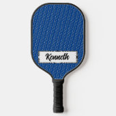 Libra Zodiac Symbol Element von Kenneth Yoncich Pickleball Schläger (Vorderseite)