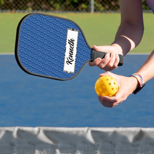 Libra Zodiac Symbol Element von Kenneth Yoncich Pickleball Schläger (InSitu)