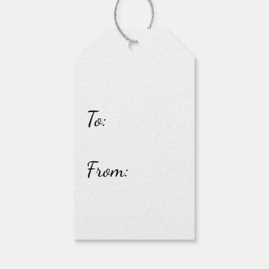 Libra Zodiac-Symbol Geschenkanhänger (Rückseite)