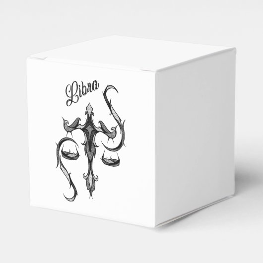 Libra Zodiac-Symbol Geschenkschachtel (Vorderseite)