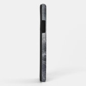 Libra Zodiac Symbol in Silver Steel Style Case-Mate iPhone Hülle (Hinten/Rechts)