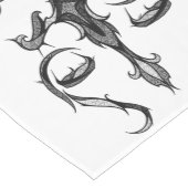 Libra Zodiac-Symbol Mittelgroßer Tischläufer (Ecke)