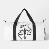 Libra Zodiac Symbol Personal Duffle Bag (Vorderseite)