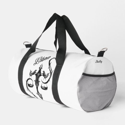 Libra Zodiac Symbol Personal Duffle Bag (Rechte Ecke)