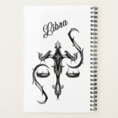 Libra Zodiac-Symbol Planer (Rückseite)