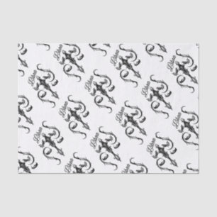 Libra Zodiac-Symbol Seidenpapier