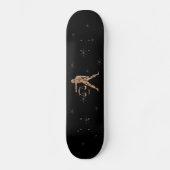 Libra Zodiac Symbol Skateboard Deck (Vorderseite)