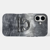 Libra Zodiac Symbol Störstahl Case-Mate iPhone Hülle (Rückseite (Horizontal))