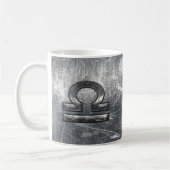 Libra Zodiac Symbol Störstahl Kaffeetasse (Links)