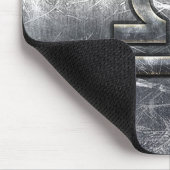 Libra Zodiac Symbol Störstahl Mousepad (Ecke)