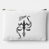 Libra Zodiac-Symbol Zubehörtasche (Vorderseite)