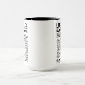 Libra Zodiac Tasse (Zentrum)