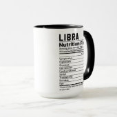 Libra Zodiac Tasse (VorderseiteRechts)