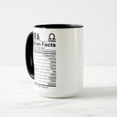 Libra Zodiac Tasse (Vorderseite Links)