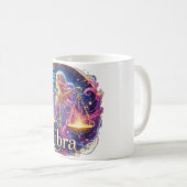 Libra Zodiac Tasse - Elegantes und geselliges Desi (VorderseiteRechts)