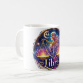Libra Zodiac Tasse - Elegantes und geselliges Desi (Vorderseite Links)