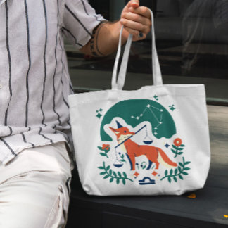 Libra Zodiac Tote Bag Tragetasche