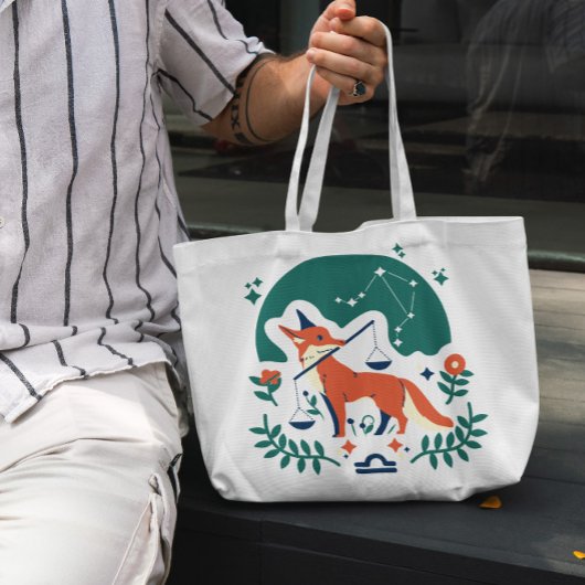 Libra Zodiac Tote Bag Tragetasche