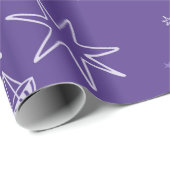 Libra Zodiac Wrapping Paper Geschenkpapier (Rolleneckpunkt)