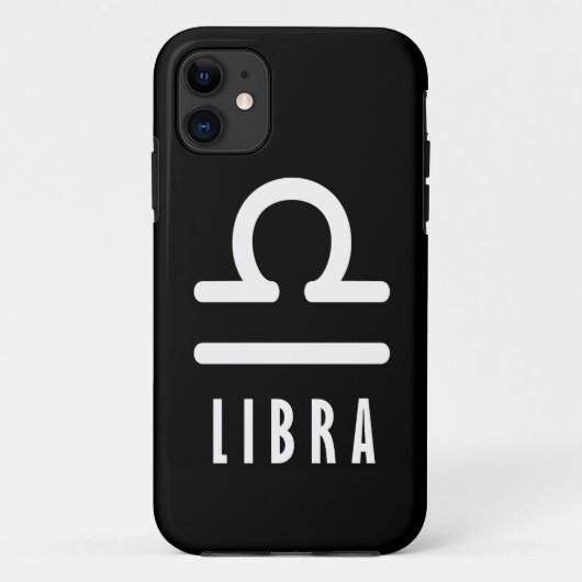 Libra zodiac-Zeichen Case-Mate iPhone Hülle (Rückseite)