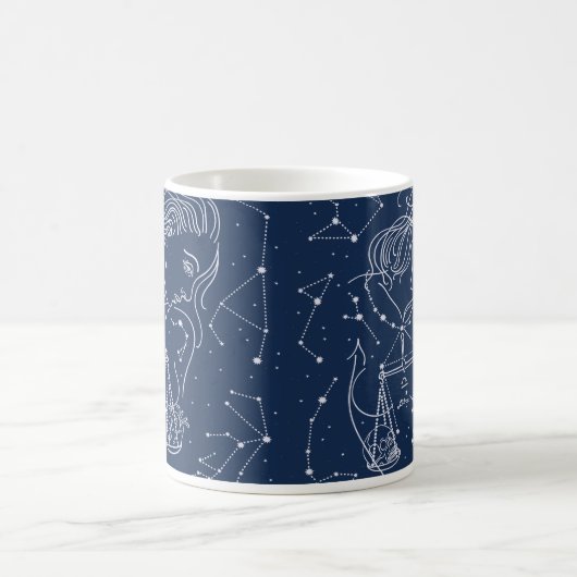 Libra zodiac-Zeichen Kaffeetasse (Mittel)