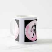 Libra - Zodiac - Zeichen Kaffeetasse (Vorderseite Links)