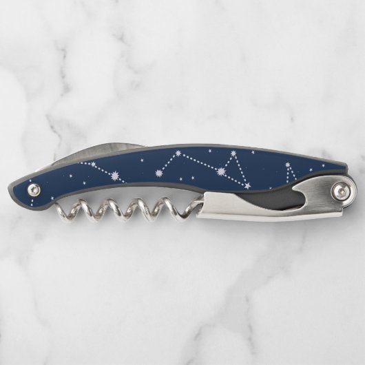 Libra zodiac-Zeichen Kellnermesser (Rückseite)