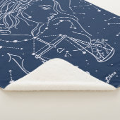 Libra zodiac-Zeichen Sherpadecke (3/4)