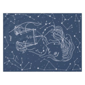 Libra zodiac-Zeichen Tischdecke (Vorderseite (Horizontal))