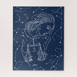 Libra-Zodiakzeichen Puzzle