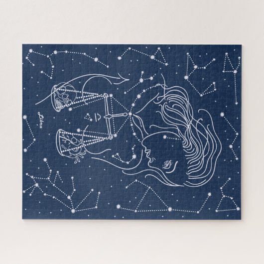 Libra-Zodiakzeichen Puzzle (Horizontal)