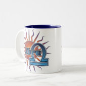 Libra Zweifarbige Tasse (Vorderseite Links)