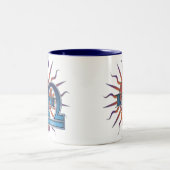 Libra Zweifarbige Tasse (Mittel)